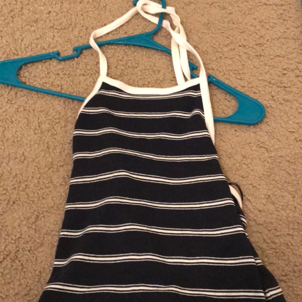 striped crop top